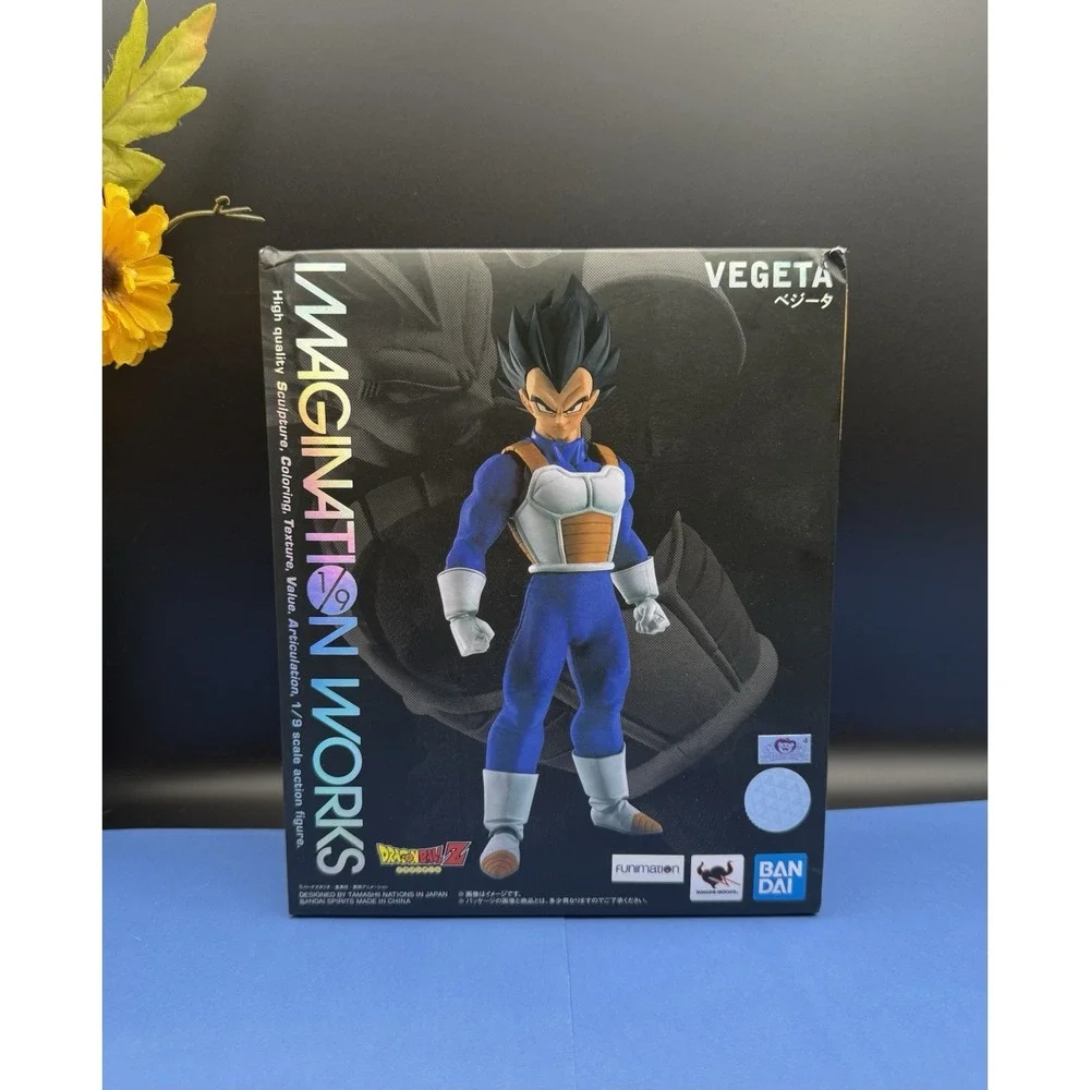 Bandai‎ Spirits Imagination Works Dragon Ball Z Vegeta Action Figure Brand New